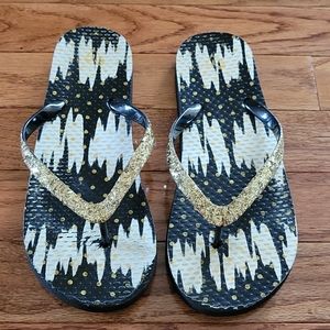 Girls Justice flip flops